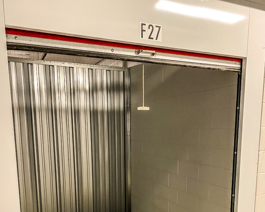 Storage unit interior